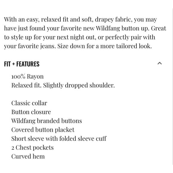 WILDFANG The Empower Satin Button Up Shirt Women's Size M Geometric Print - Picture 5 of 5